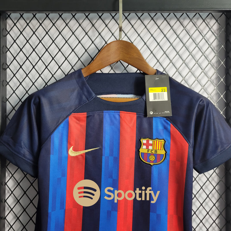 Camisa Barcelona Infantil  - 22/23