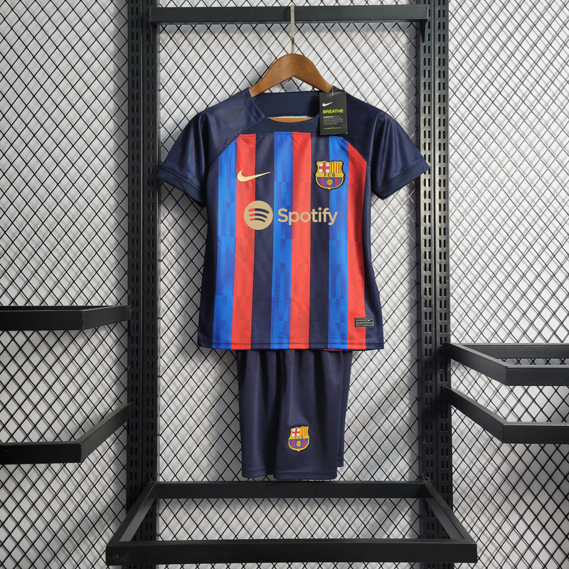 Camisa Barcelona Infantil  - 22/23