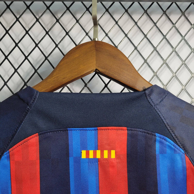 Camisa Barcelona Infantil  - 22/23